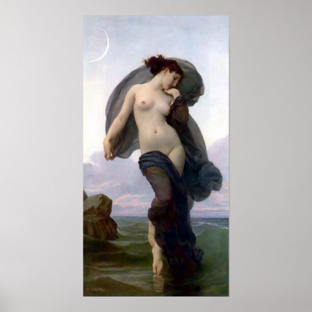 Bouguereau - La Crepuscule Poster (Front)