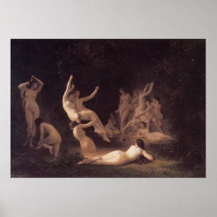 Bouguereau - La Nymphee Poster