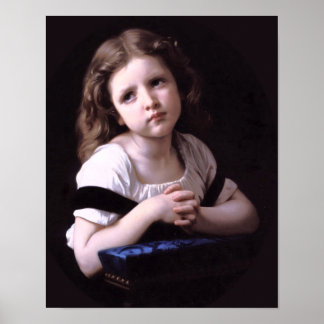 Bouguereau - La Prière Poster