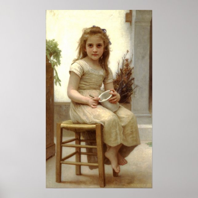 Bouguereau - Le Gouter Poster (Front)