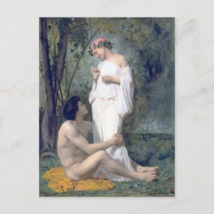 Bouguereau -L'Idylle Postcard