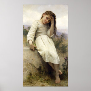 Bouguereau - Petite Maraudeuse Poster