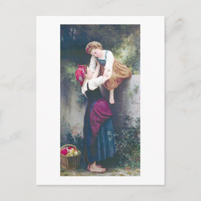 Bouguereau - Petites Maraudeuses Postcard (Front)