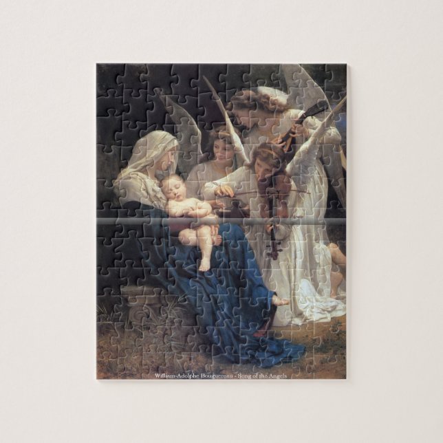 Bouguereau - Song of the Angels lg Jigsaw Puzzle (Vertical)