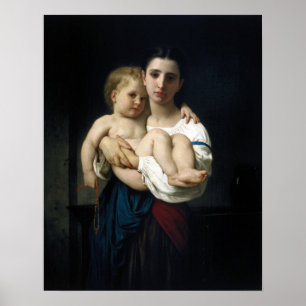 Bouguereau - The Elder Sister Poster