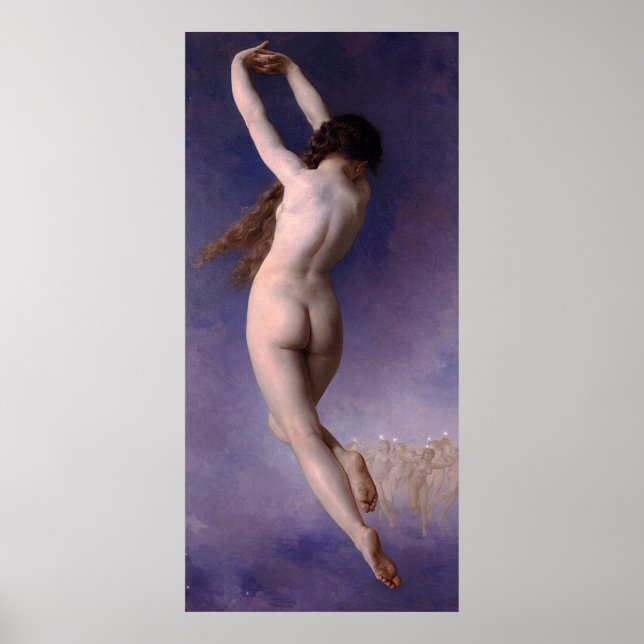 Bouguereau: The Lost Pleiad (L'Etoile Perdue) 1884 Poster (Front)