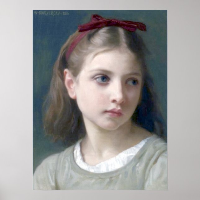 Bouguereau - Une Petitie Fille Poster (Front)