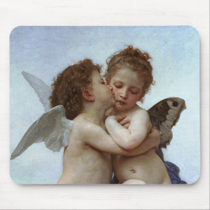 Bouguereau's L'Amour et Psyche, enfants (Cupid) Mouse Pad