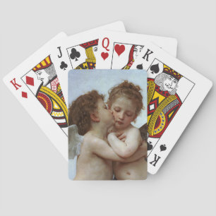 Bouguereau's L'Amour et Psyche, enfants (Cupid) Playing Cards