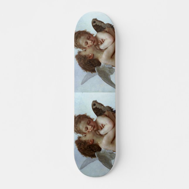 Bouguereau's L'Amour et Psyche, enfants (Cupid) Skateboard (Front)