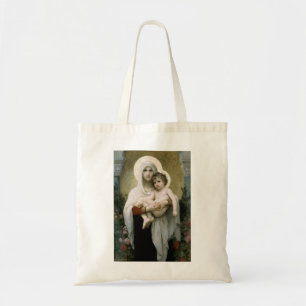 Bouguereau's The Madonna of the Roses (1903) Tote  Bag