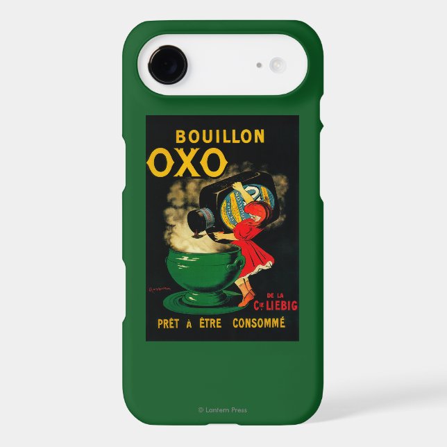 Bouillon OXO Vintage PoseterEurope Case-Mate iPhone Case (Back)