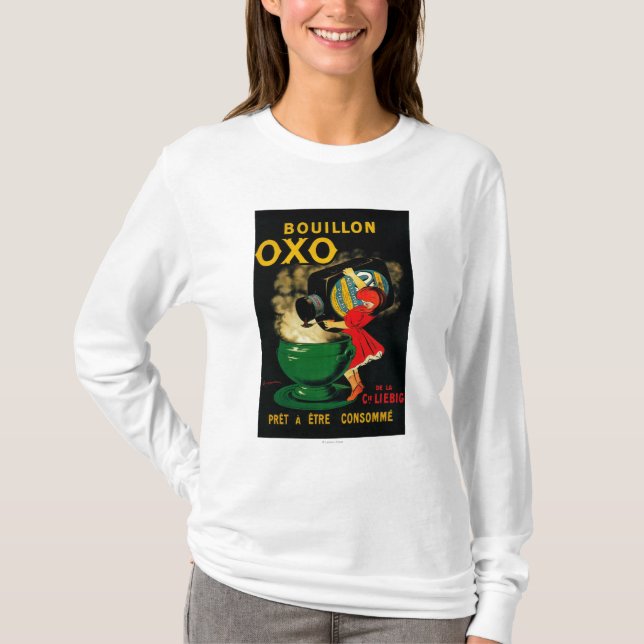 Bouillon OXO Vintage PoseterEurope T-Shirt (Front)