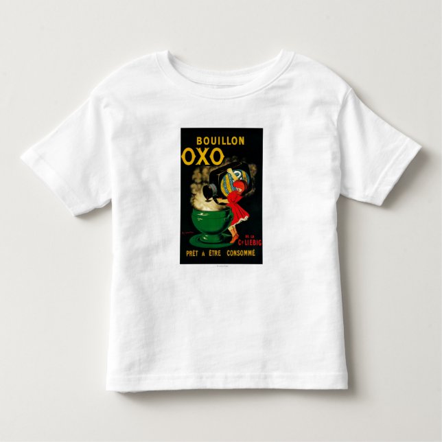 Bouillon OXO Vintage PoseterEurope Toddler T-Shirt (Front)