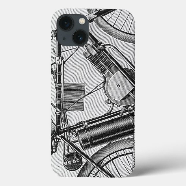 Bouilly Motorcycle, 1895 Case-Mate iPhone Case (Back)
