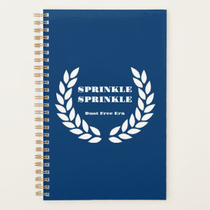 Boujee Blue Sprinkle Sprinkle Notebook Planner