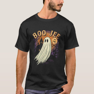Boujee October Vibes Ghost Halloween T-Shirt