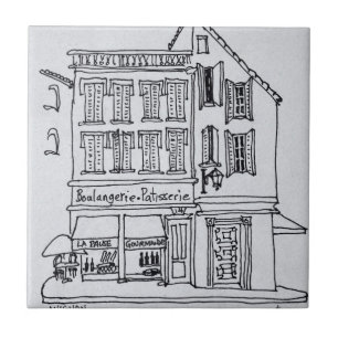 Boulangerie Patisserie, Avignon Tile