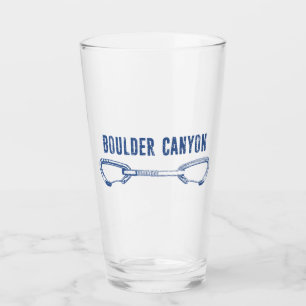 Boulder Canyon Colorado Climbing Quickdraw Glass