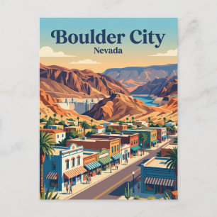 Boulder City, Nevada Postcard