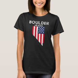 Boulder City Nevada USA State America Travel Nevad T-Shirt