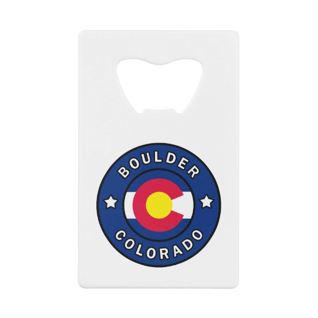 Boulder Colorado (Front)