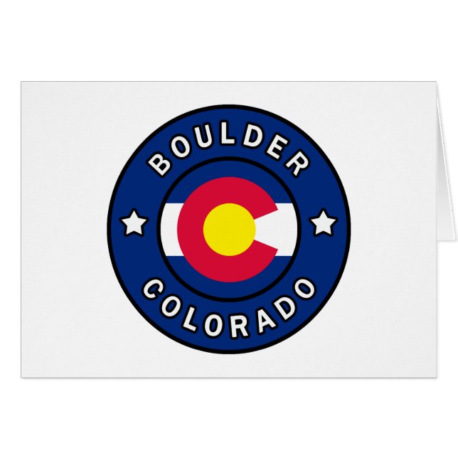 Boulder Colorado (Front Horizontal)
