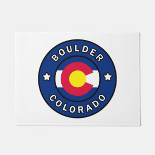 Boulder Colorado Doormat