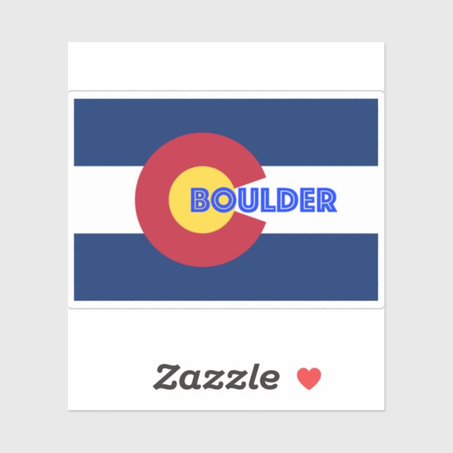Boulder Colorado Flag (Sheet)