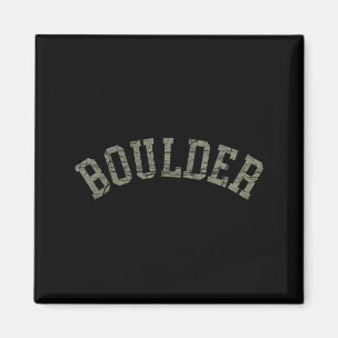 Boulder colorado rocky mountains skiing camping magnet