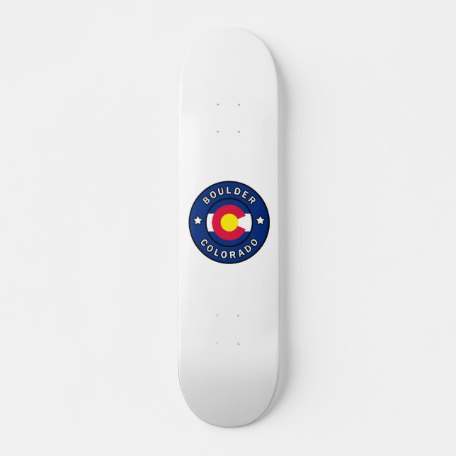 Boulder Colorado Skateboard (Front)