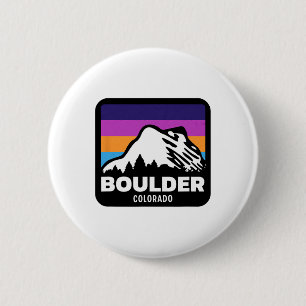 Boulder Colorado Skiing Snowboarding Family Trip 2 6 Cm Round Badge