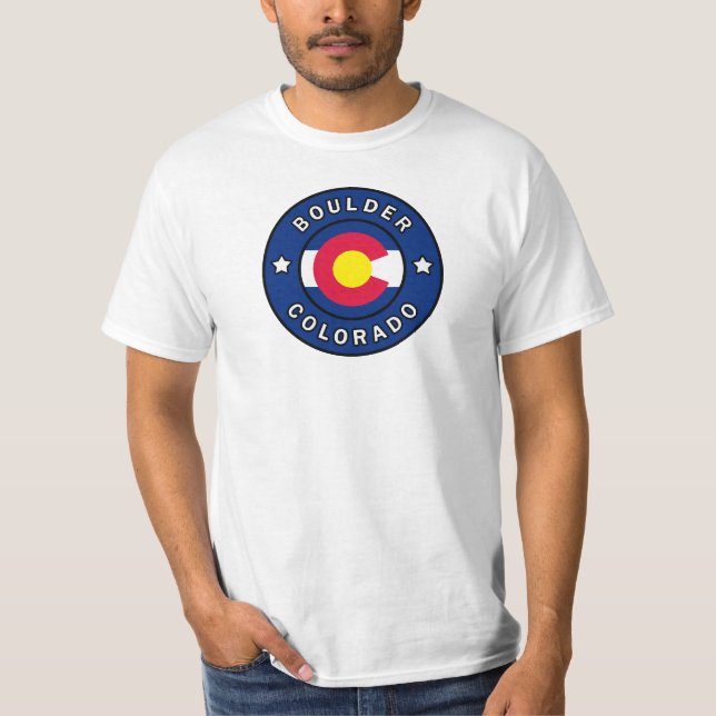 Boulder Colorado T-Shirt (Front)