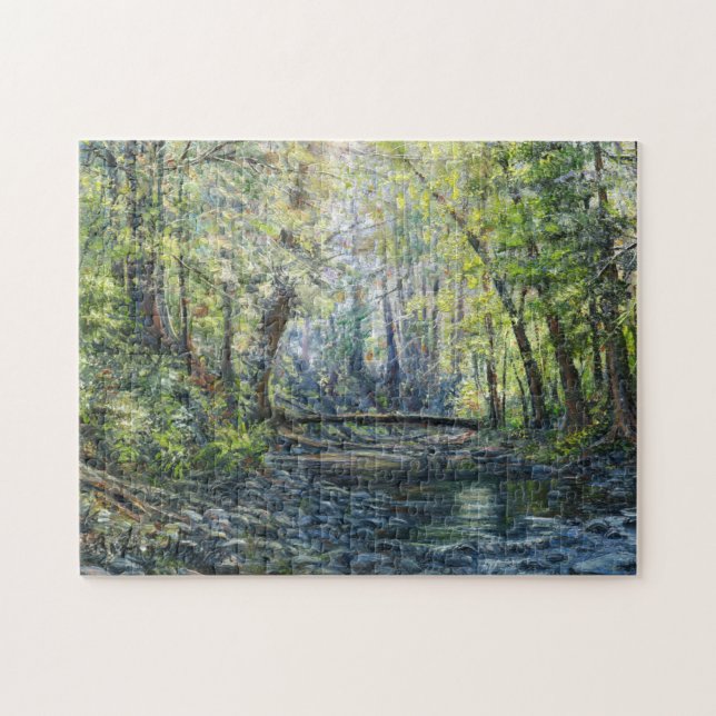 “Boulder Creek” Jigsaw Puzzle (Horizontal)
