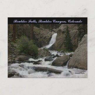 Boulder Falls Postcard