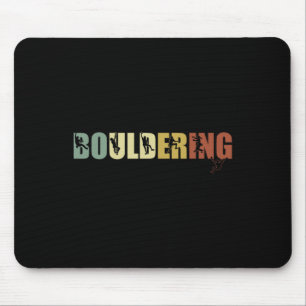 Boulder Sport Climbing And Bouldering  Mouse Pad