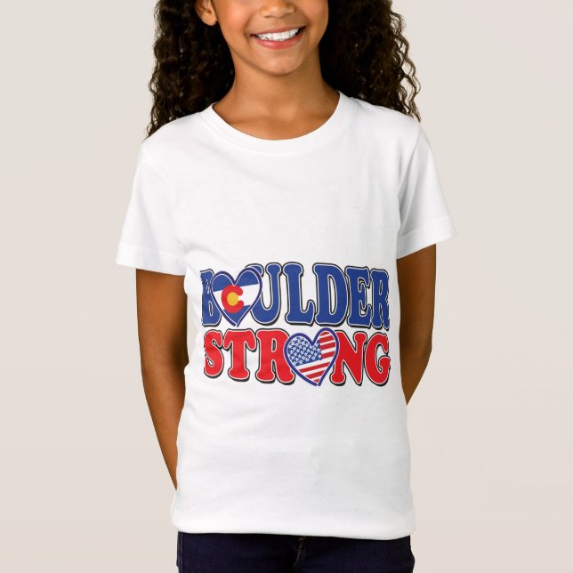 Boulder Strong USA T-Shirt (Front)