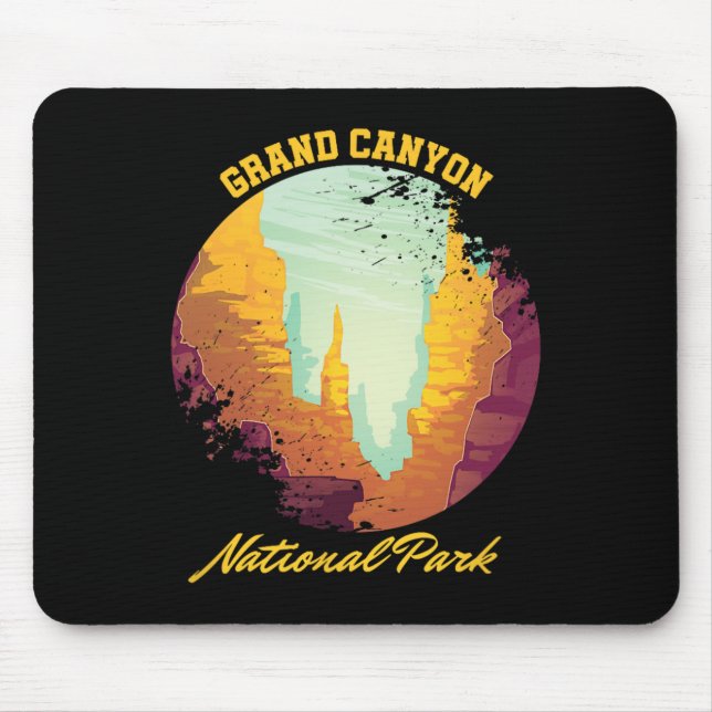 Boulderer Climber Climbing Bouldering Grand Canyon Mouse Pad (Front)