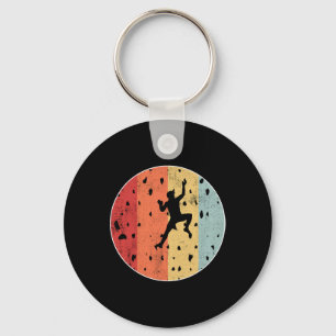 Bouldering Cool Rock Climbing Love Climber Perfect Key Ring