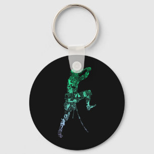 Bouldering For Climber Boys Climbing Key Ring
