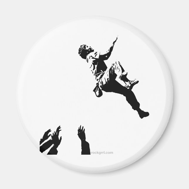 Bouldering Graphic Magnet (Front)