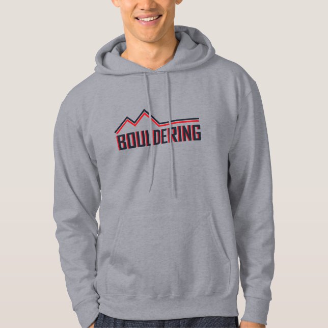 bouldering lover  hoodie (Front)