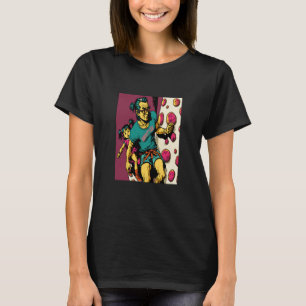 Bouldering Wall Climbing Enthusiasts Retro Indoor T-Shirt