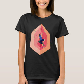 Bouldering Walls Climbing Vintage   For Climbers T-Shirt