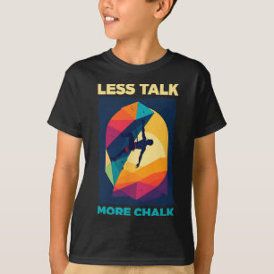 Bouldern Retro Mountain Climbing Mountaineering Bo T-Shirt