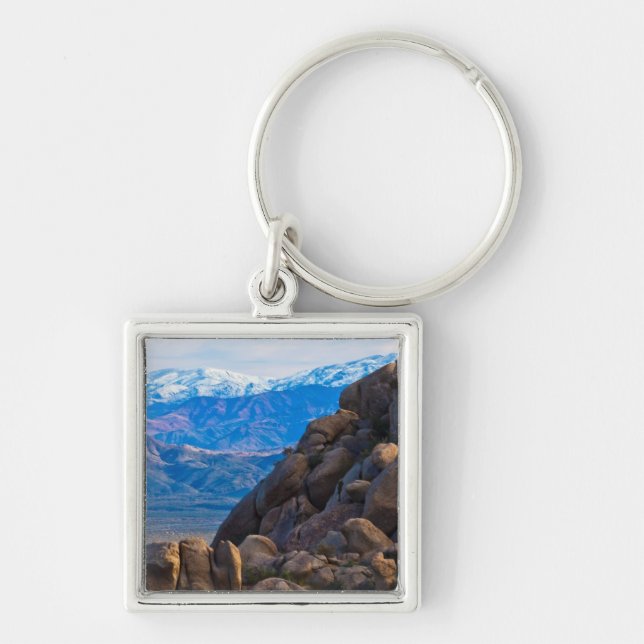 Boulders and Mountains Key Ring (Front)