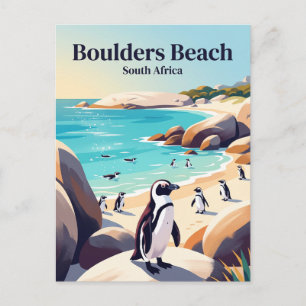Boulders Beach South Africa Postcard