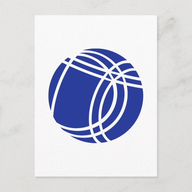 Boule Boccia Petanque Postcard (Front)