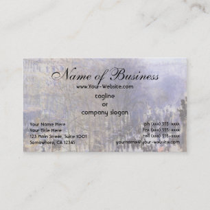 Boulevard des Capucines by Claude Monet Business Card