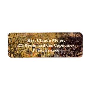 Boulevard des Capucines by Claude Monet, Fine Art